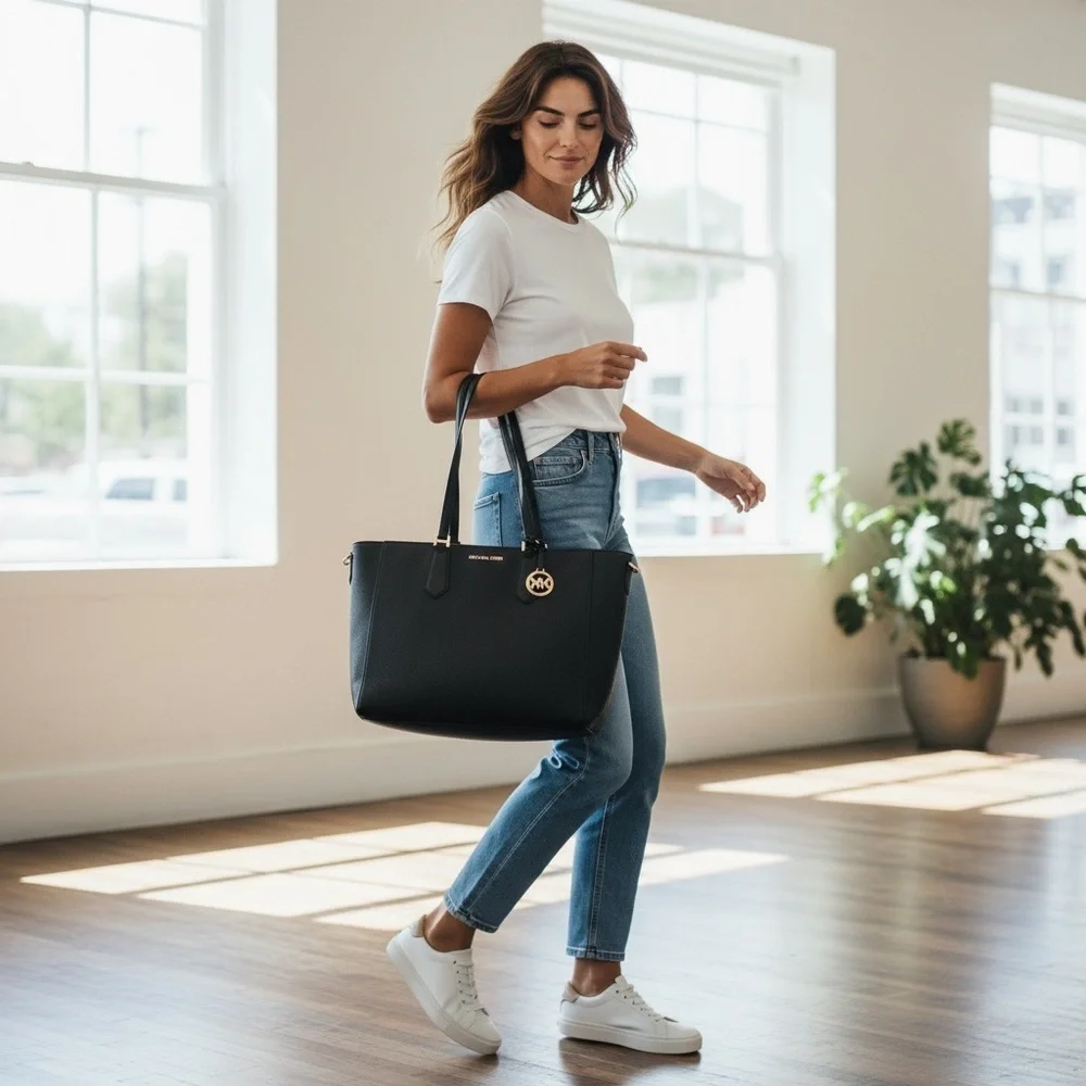 Michael Kors Midnight Blue Tote - Picture 2 of 15